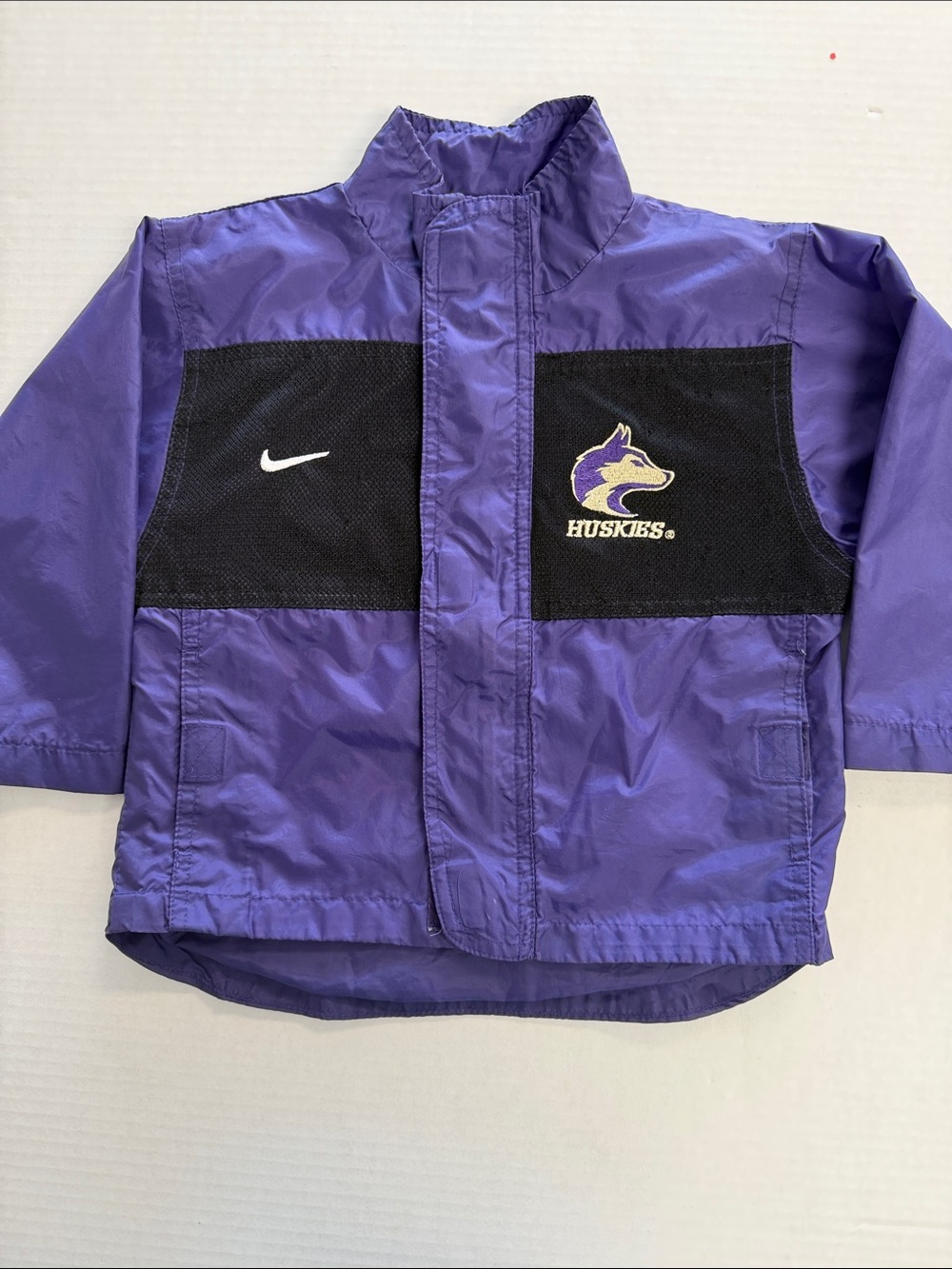 Nike University of Washington Huskies Windbreaker Shell Jacket UW Seattle 24m/2